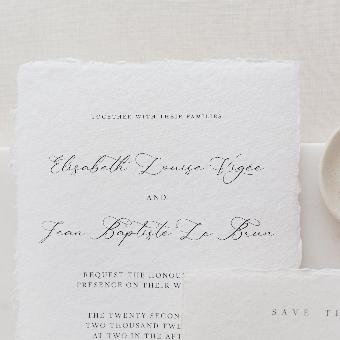 Elisabeth Wedding Invitation