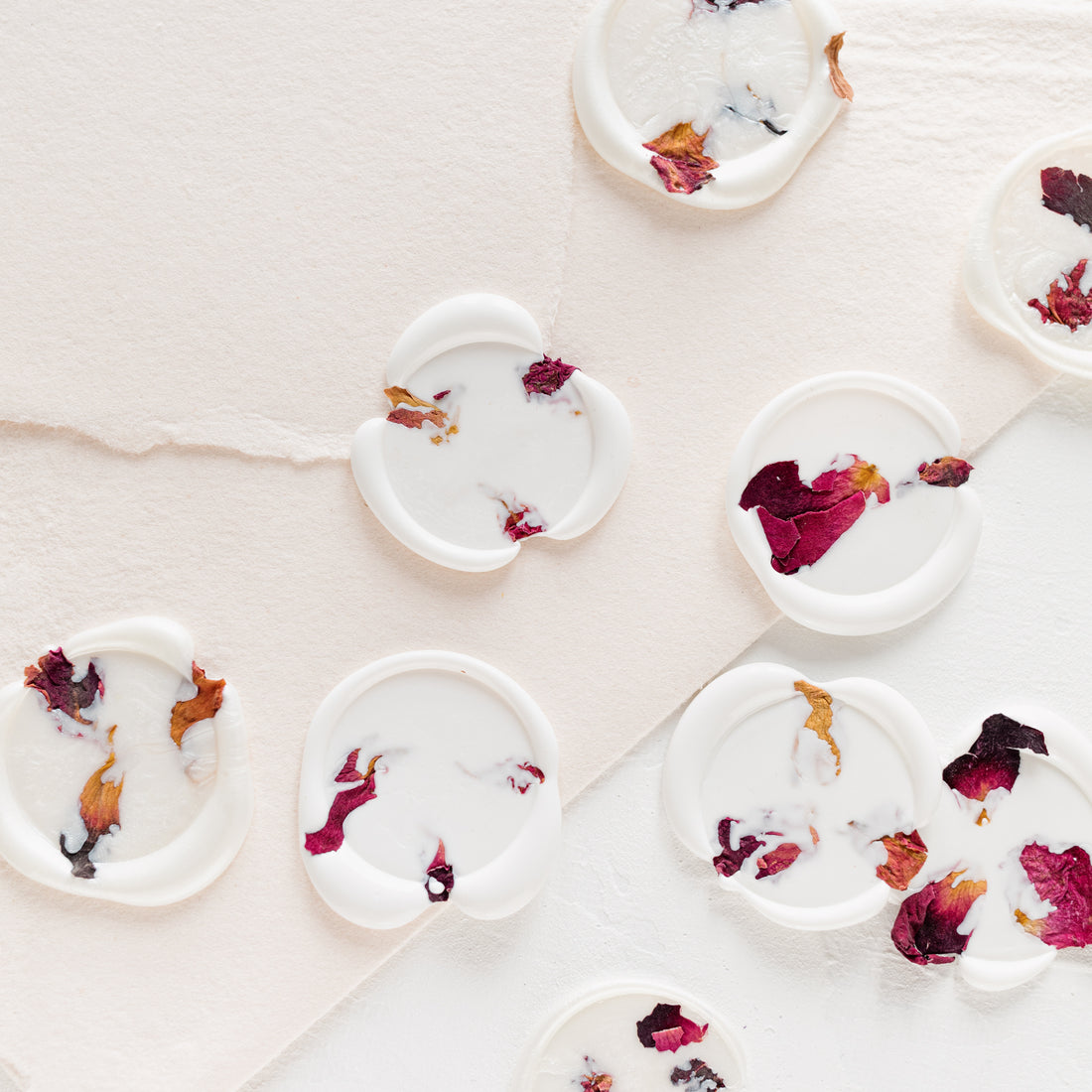 cherry blossom wax seal by kethstudio.com