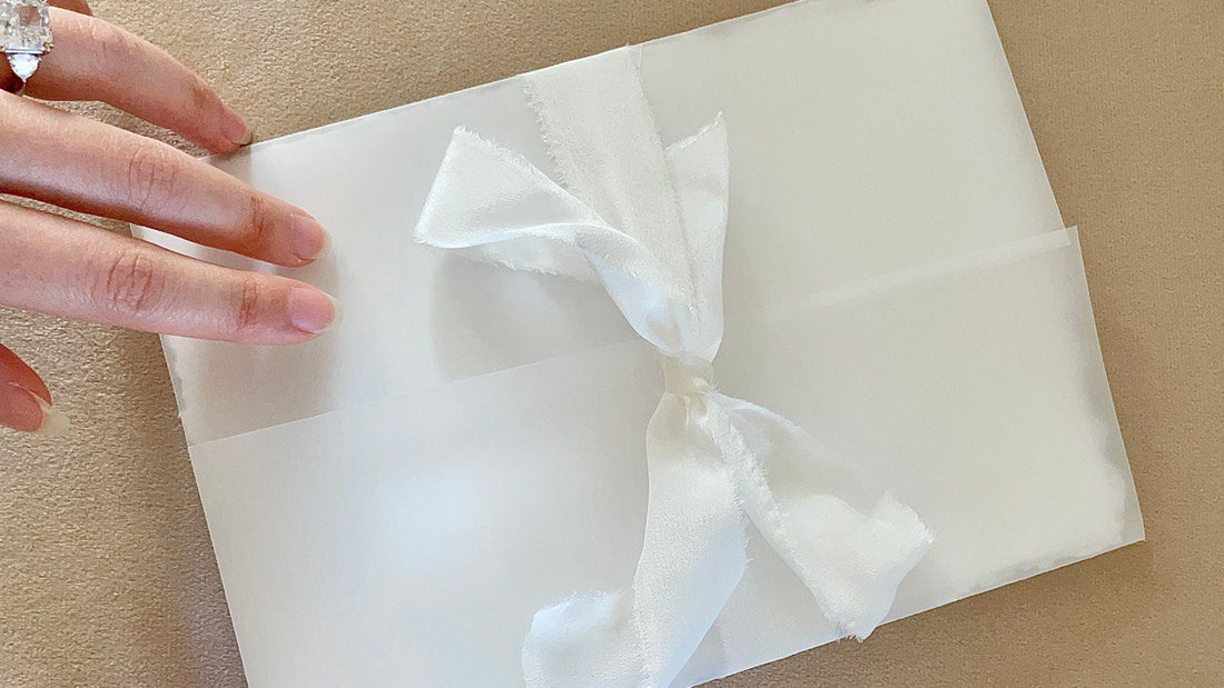 Vellum Wrap Folding Tip