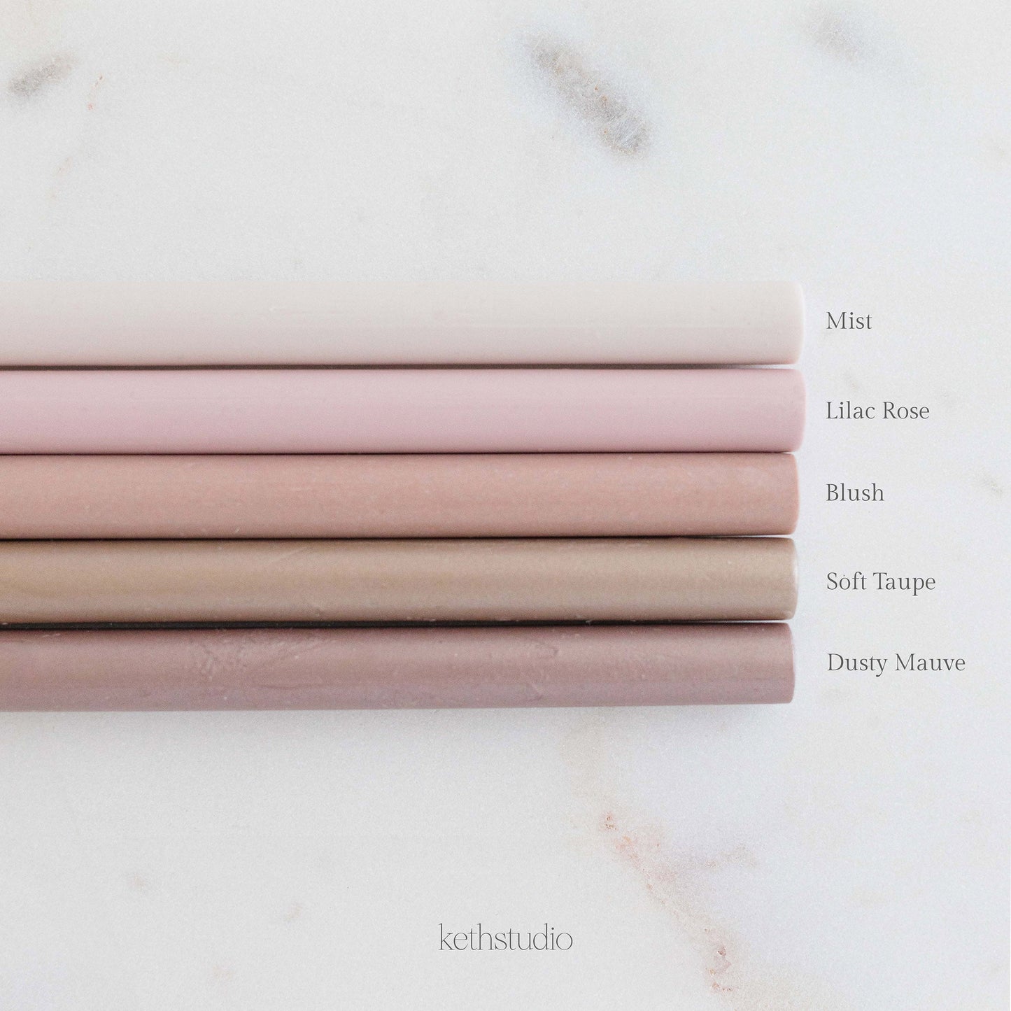 Dusty Mauve Wax Sticks