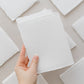 5x7 – White Handmade Paper