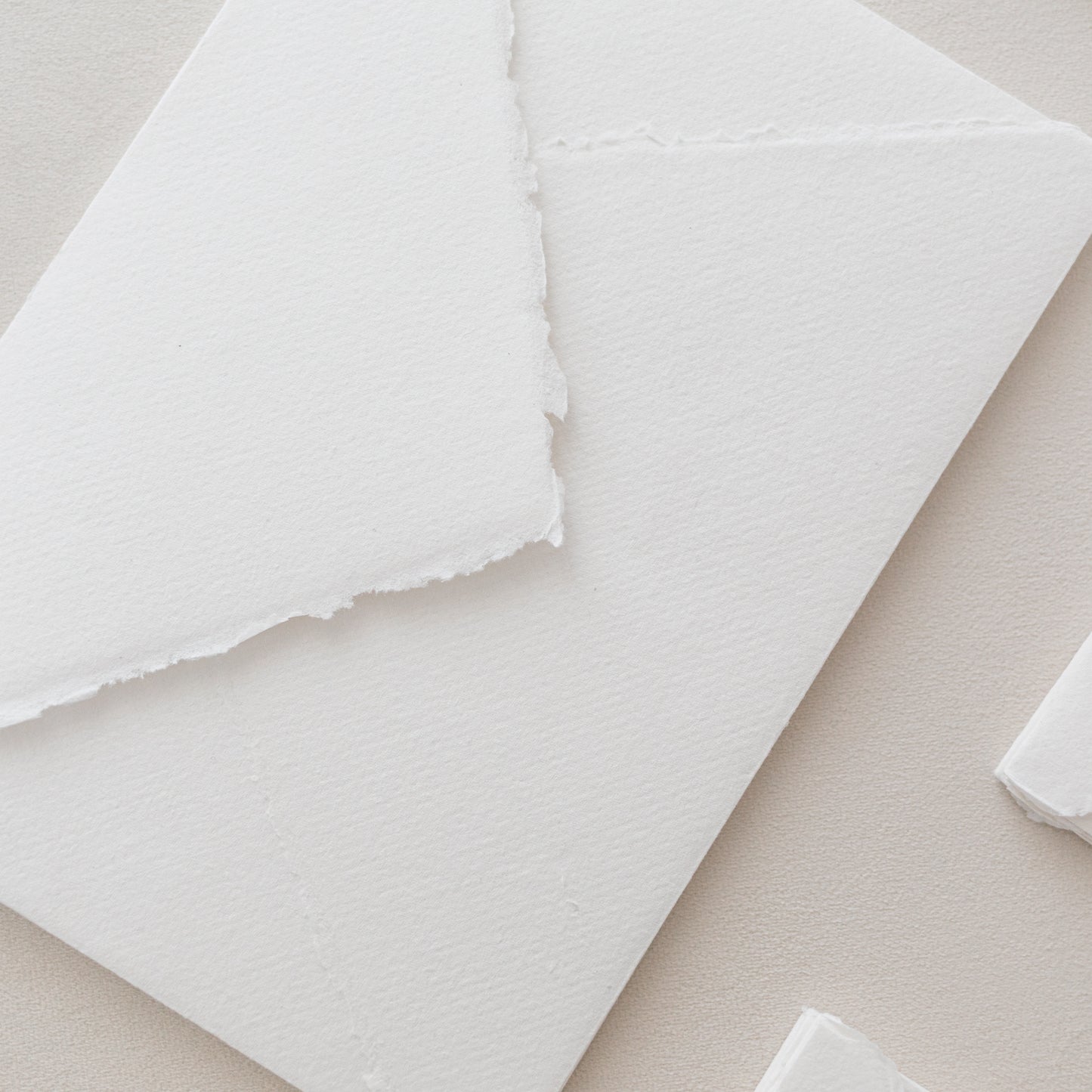 C5 – White Handmade Paper Envelopes
