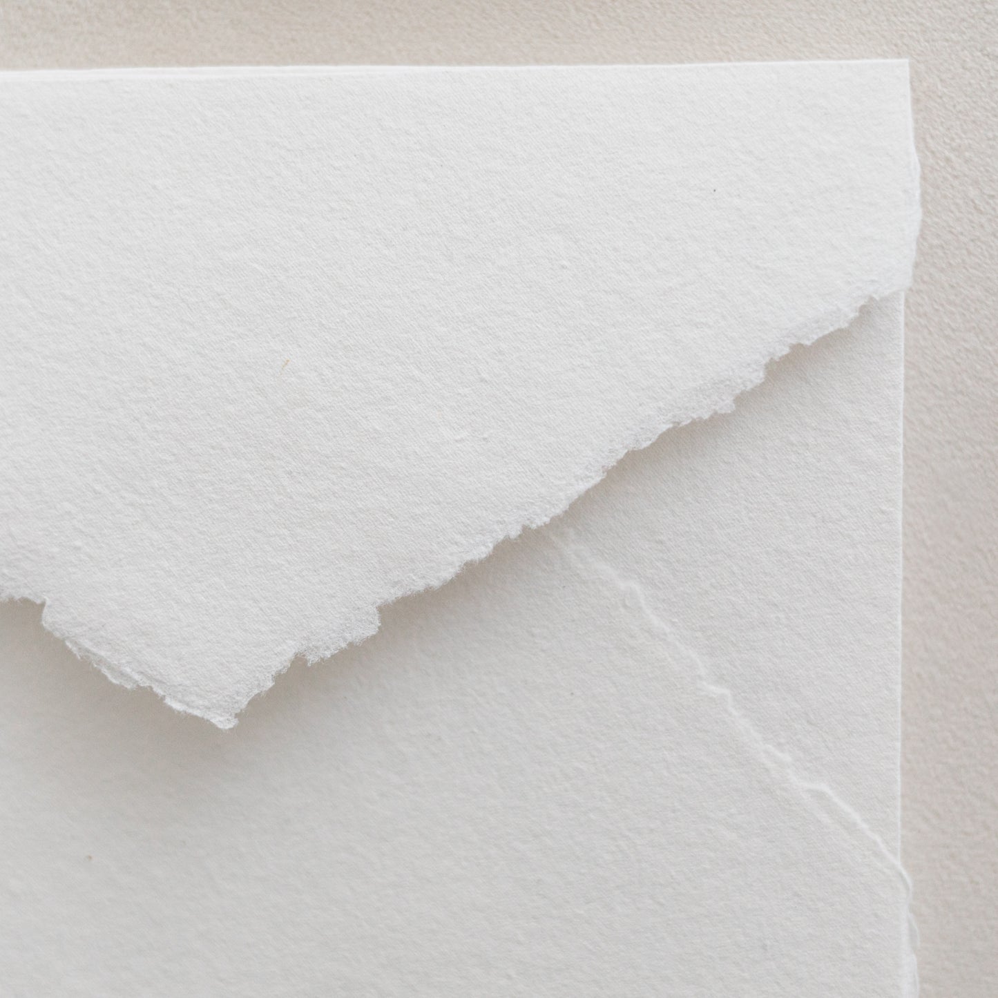 C6 – White Handmade Paper Envelopes
