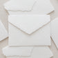 C6 – White Handmade Paper Envelopes