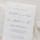 Elisabeth Wedding Invitation