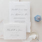 Elisabeth Wedding Invitation