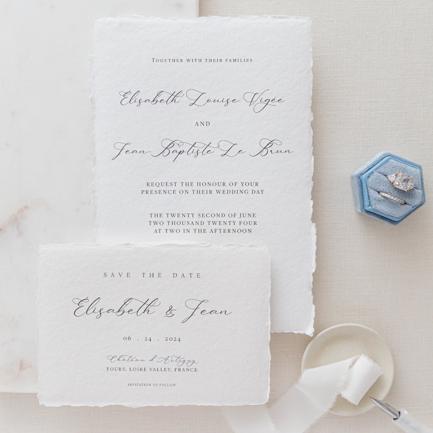 Elisabeth Wedding Invitation