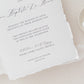 Elisabeth Wedding Invitation