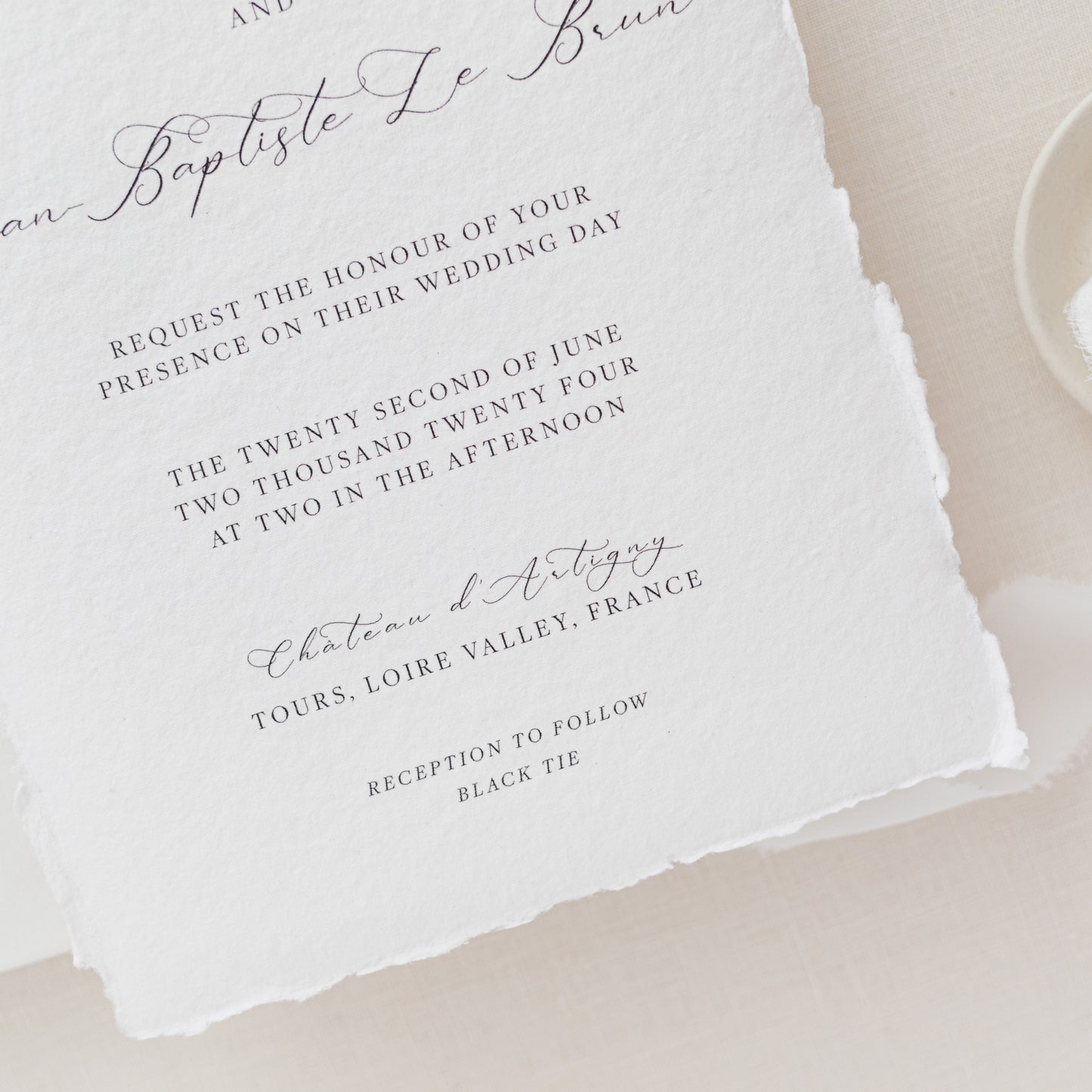 Elisabeth Wedding Invitation