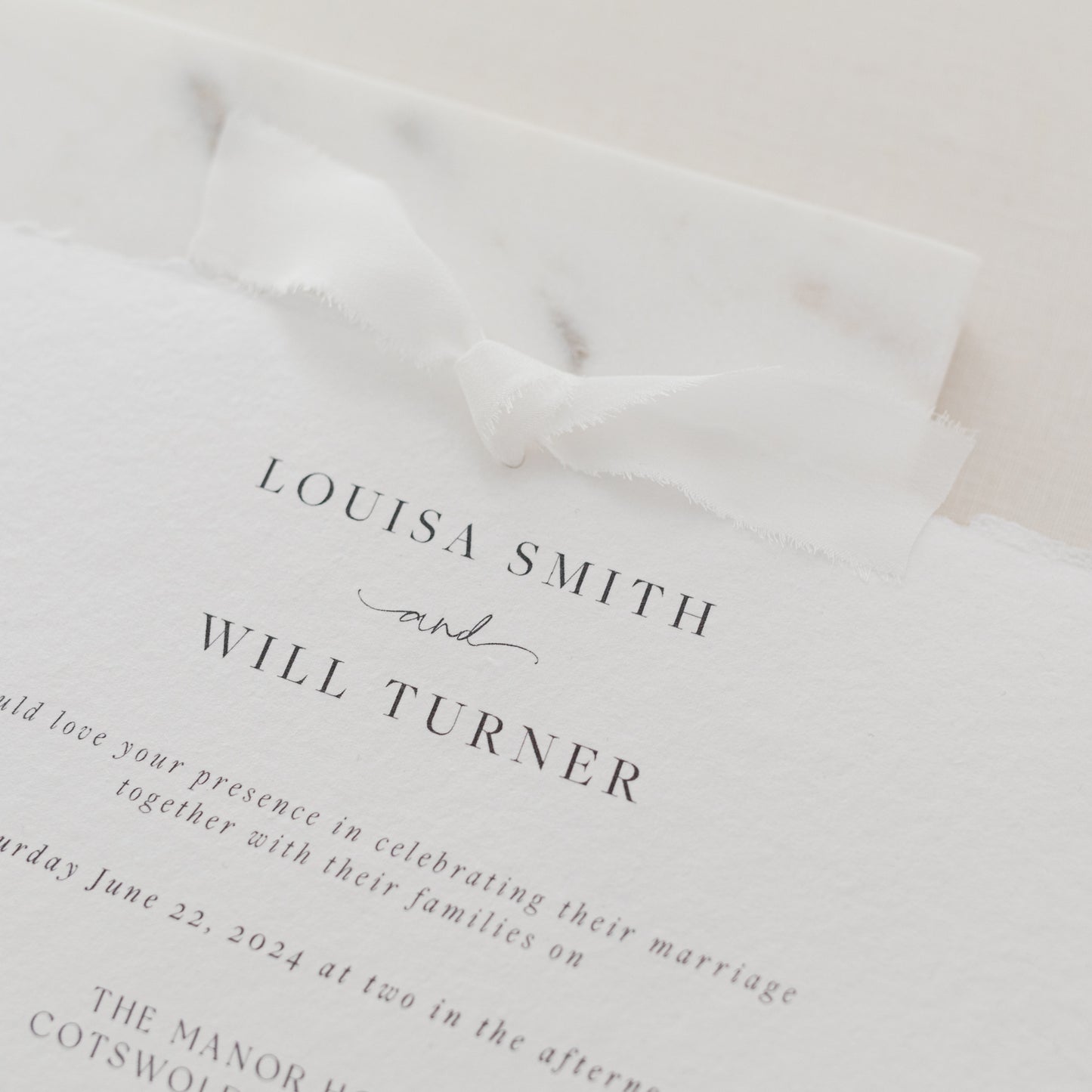 Louisa Wedding Invitation