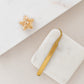 Star Gold Foil Leaf Pot & Gold Tweezer