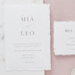 Mia Wedding Invitation