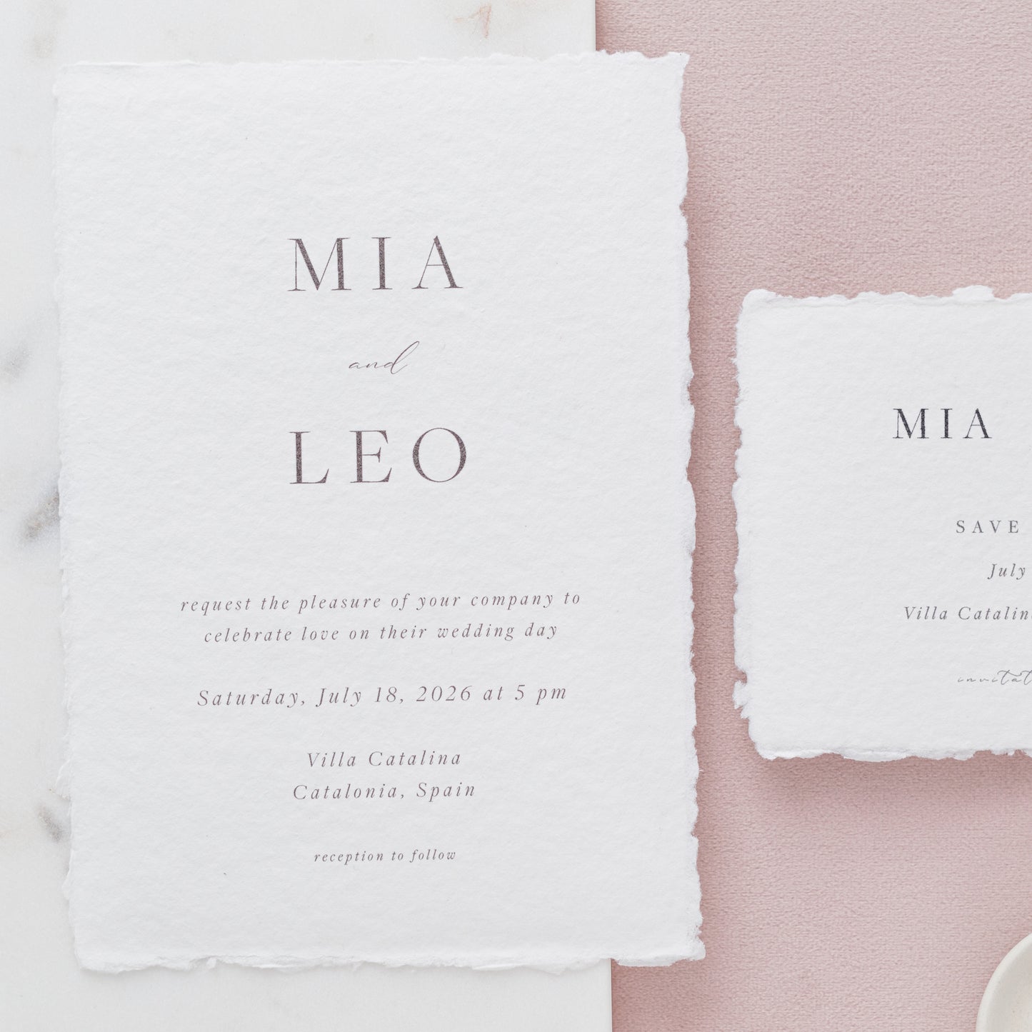 Mia Wedding Invitation
