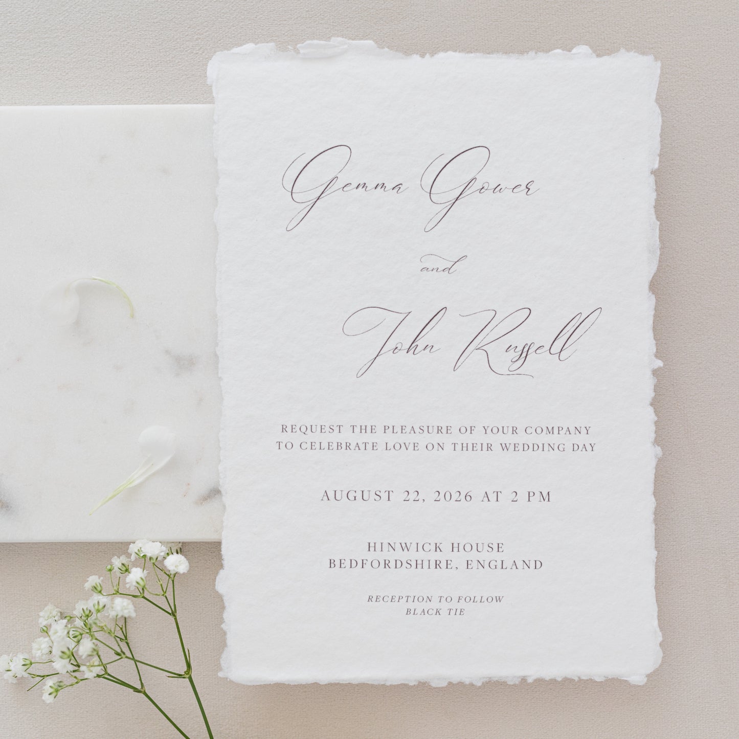 Gemma Wedding Invitation