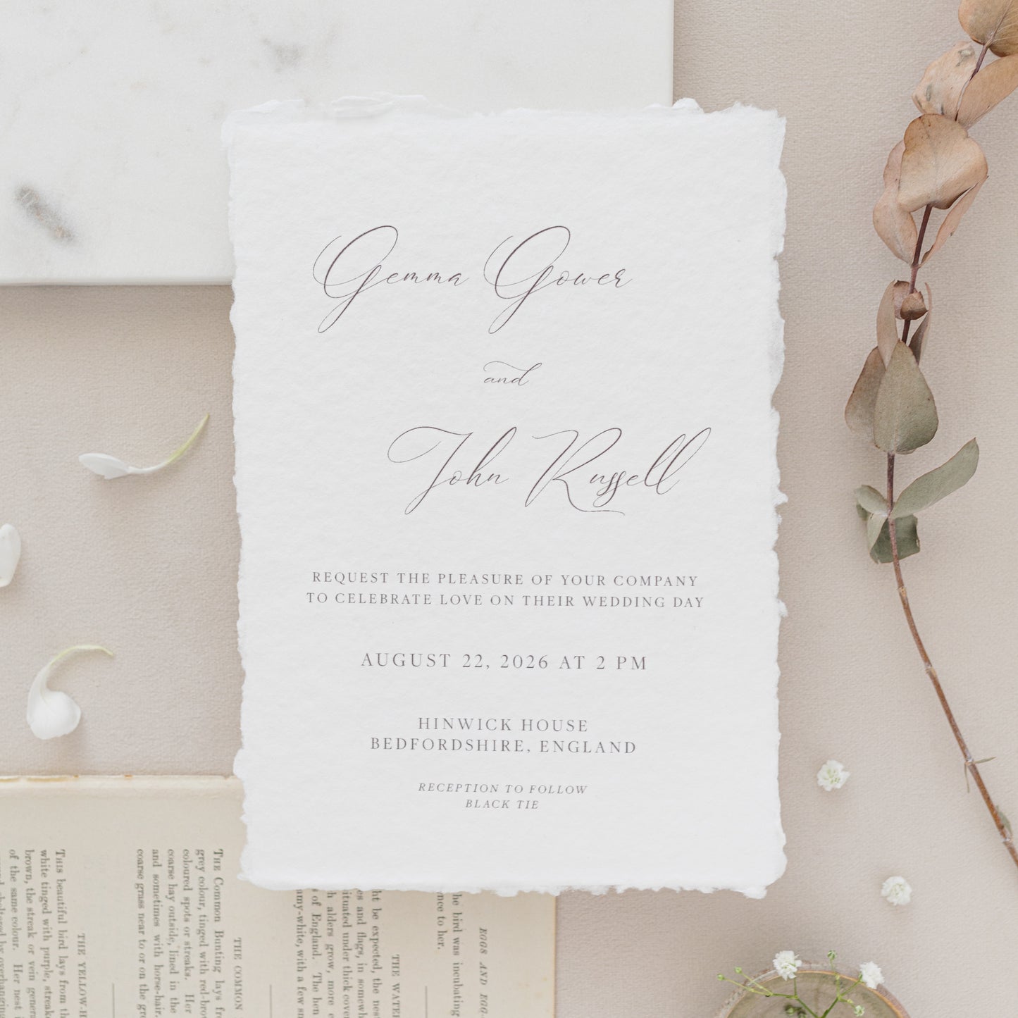 Gemma Wedding Invitation