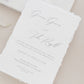 Gemma Wedding Invitation