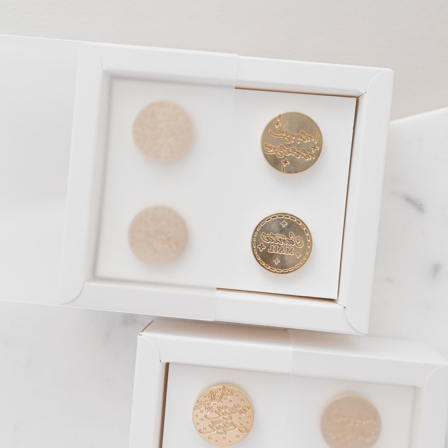 ✧ 40% OFF ✧ Four Wax Stamps & One Handle – Kethstudio x Wish Upon A Calligraphy