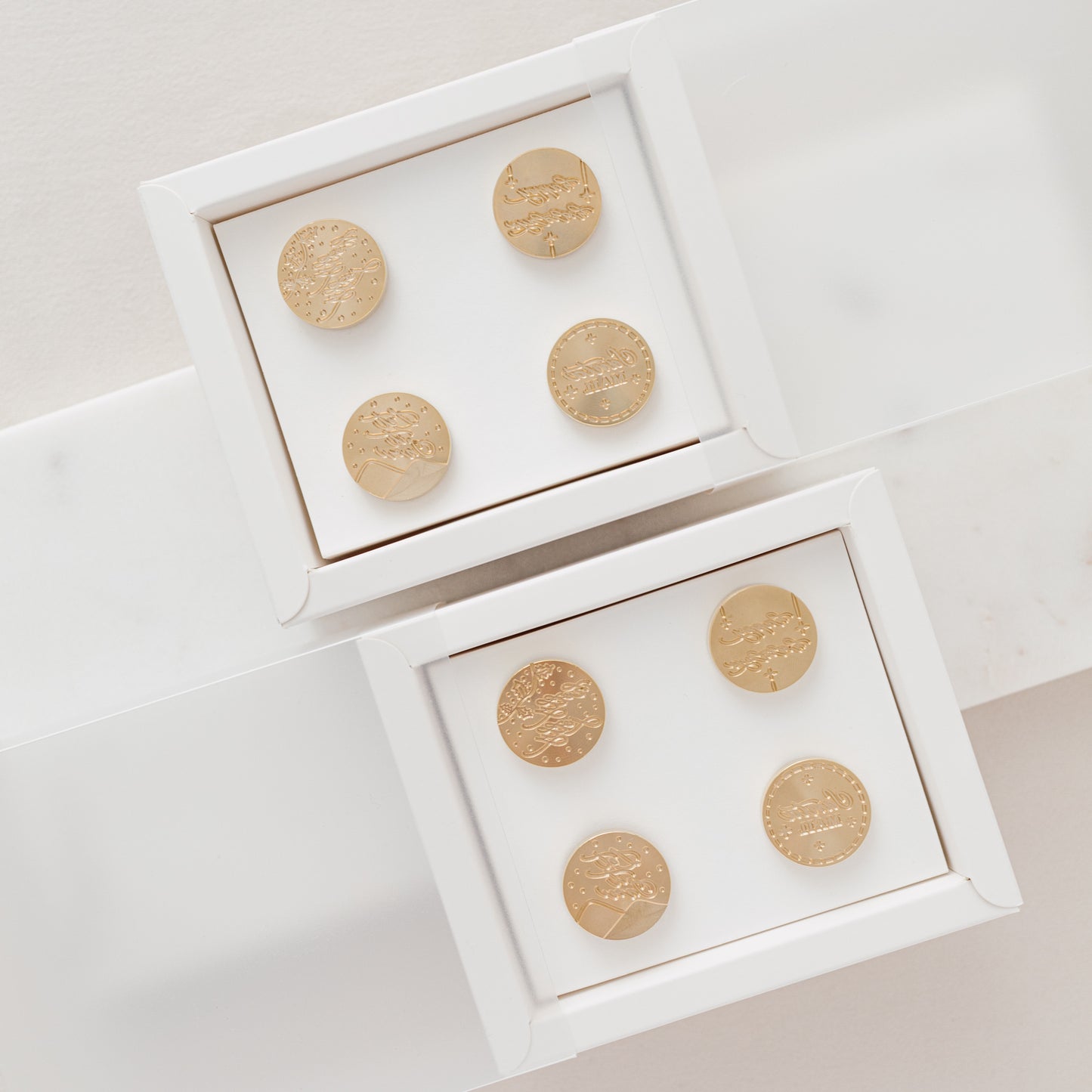 ✧ 40% OFF ✧ Four Wax Stamps & One Handle – Kethstudio x Wish Upon A Calligraphy