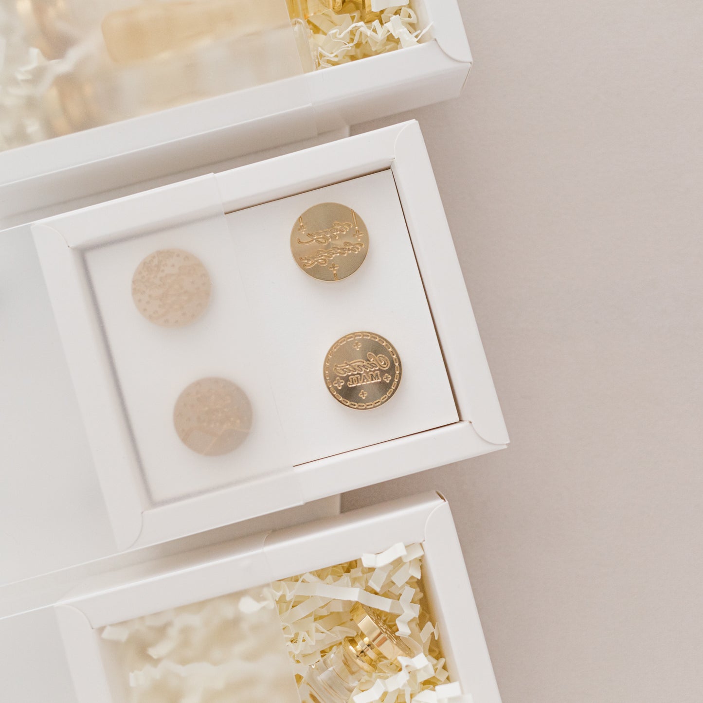✧ 40% OFF ✧ Four Wax Stamps & One Handle – Kethstudio x Wish Upon A Calligraphy