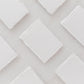 70mm by 90mm White Handmade Paper Place Cards
