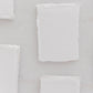 70mm by 90mm White Handmade Paper Place Cards
