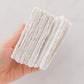 70mm by 90mm White Handmade Paper Place Cards