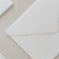 5.5x7.5 – White Handmade Paper Envelopes
