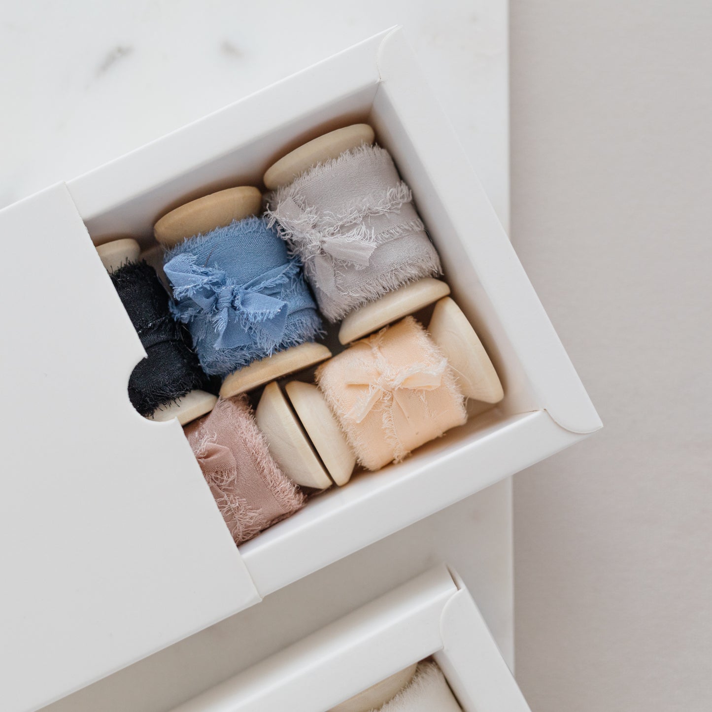 Box of 5 or 10 – Silk Ribbon & Spool