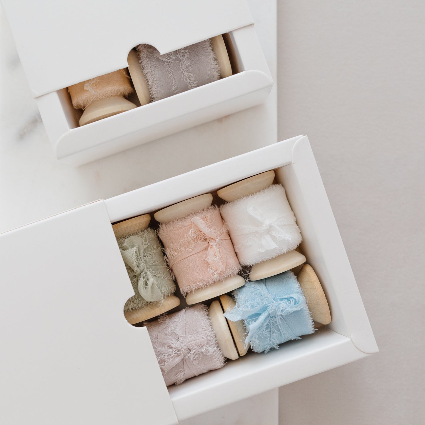 Box of 5 or 10 – Silk Ribbon & Spool
