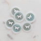 Butterfly Fine Art Vellum Wax Seals