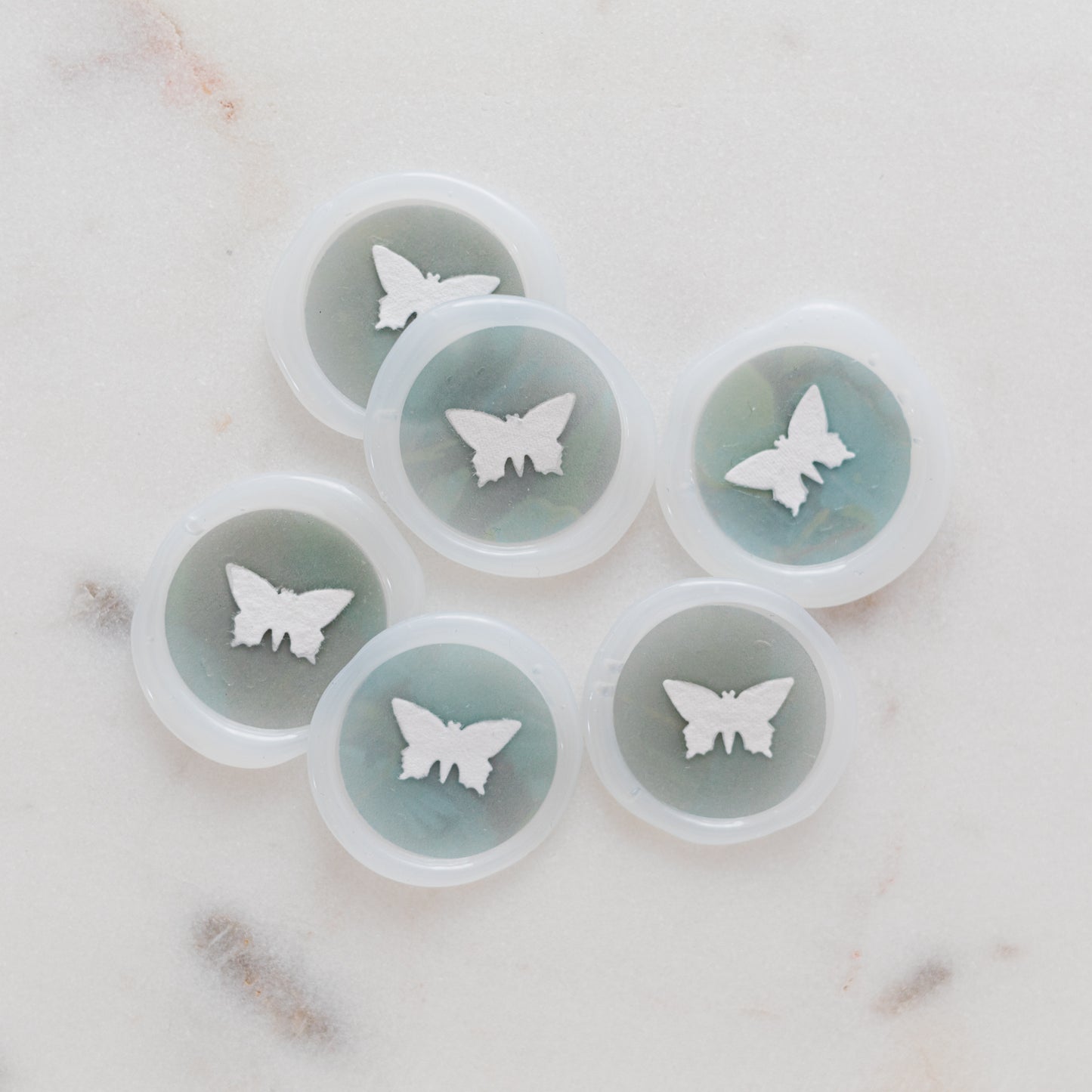 Butterfly Fine Art Vellum Wax Seals