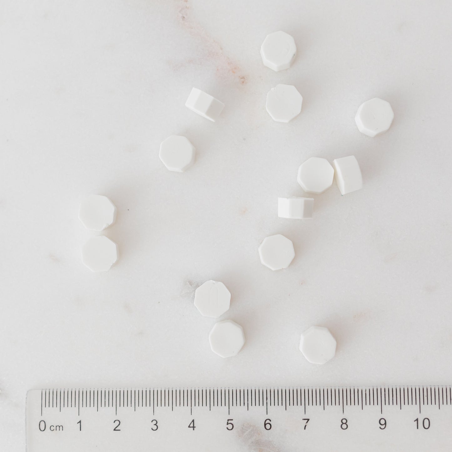 White Wax Beads