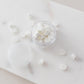 White Wax Beads