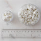 White Wax Beads