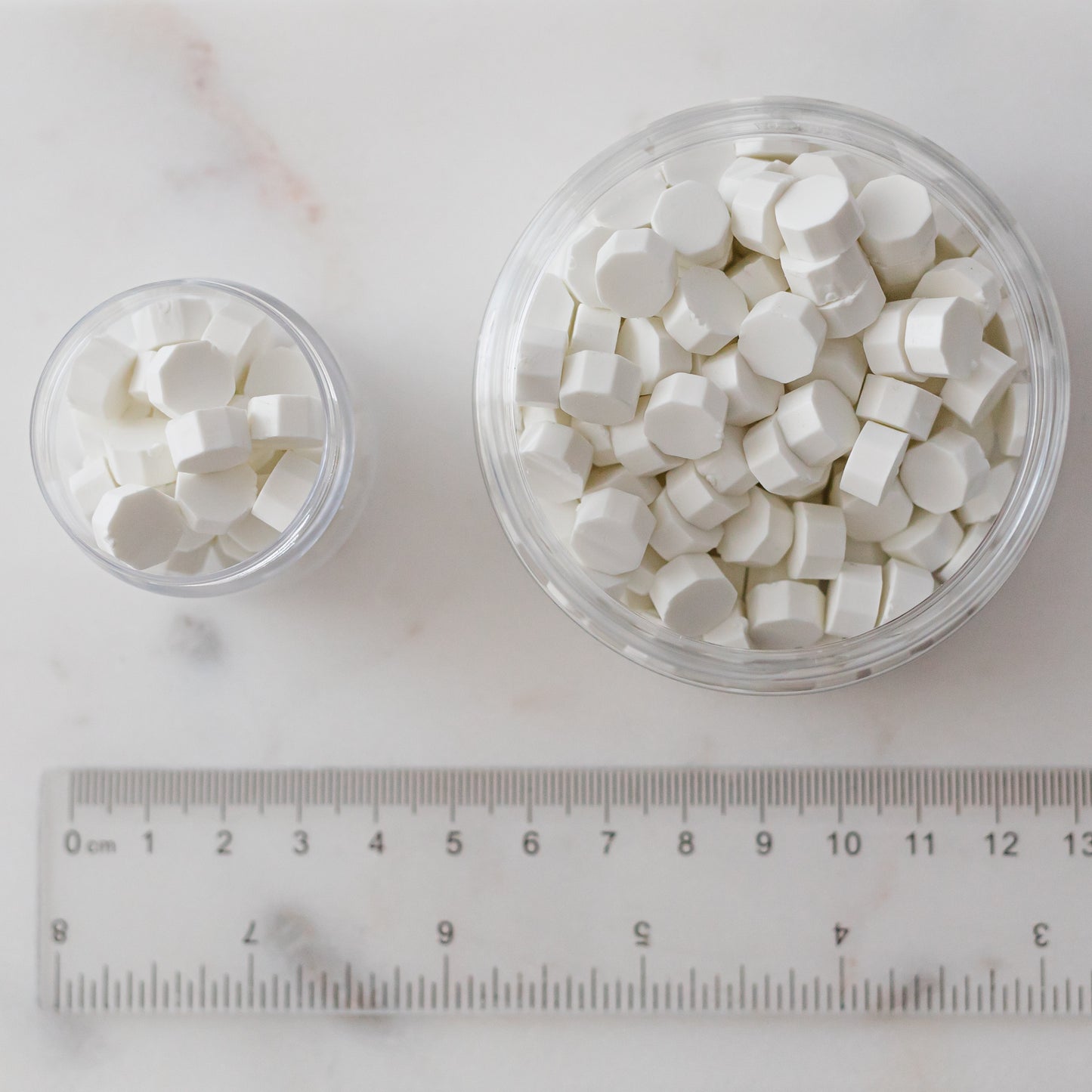 White Wax Beads