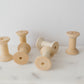 5 Wooden Spools
