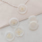 Champagne Hydrangea Vellum Wax Seals