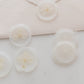 Champagne Hydrangea Vellum Wax Seals