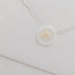 Champagne Hydrangea Vellum Wax Seals