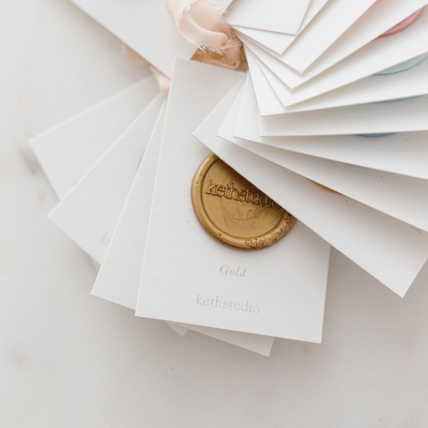 Wax Seal Sample Cards