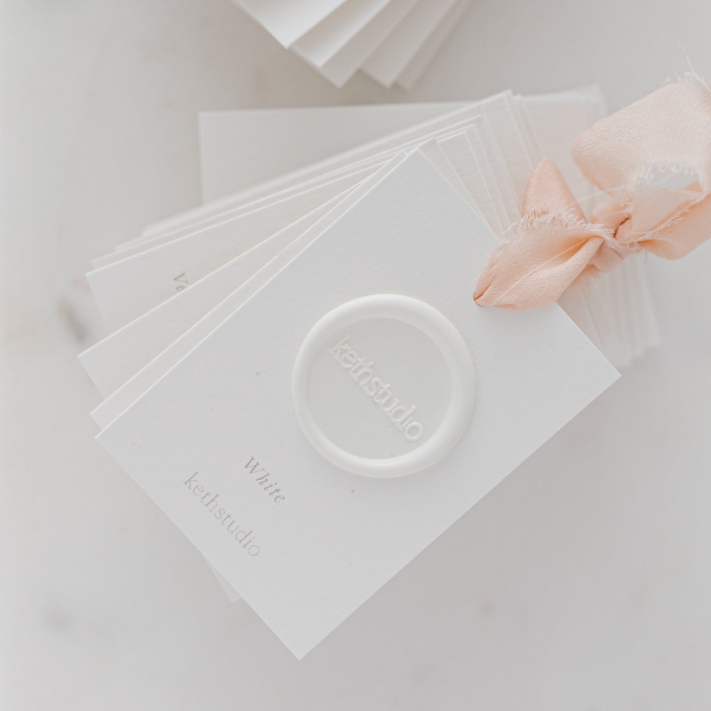 Wax Seal Sample Cards
