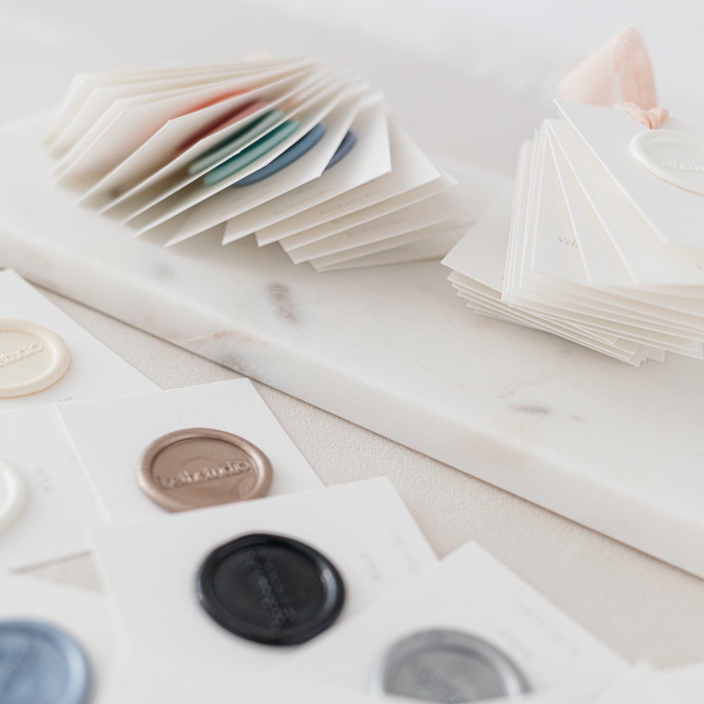 Wax Seal Sample Cards