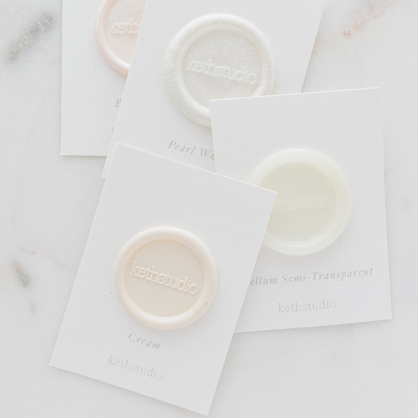 Wax Seal Sample – 5 Cards