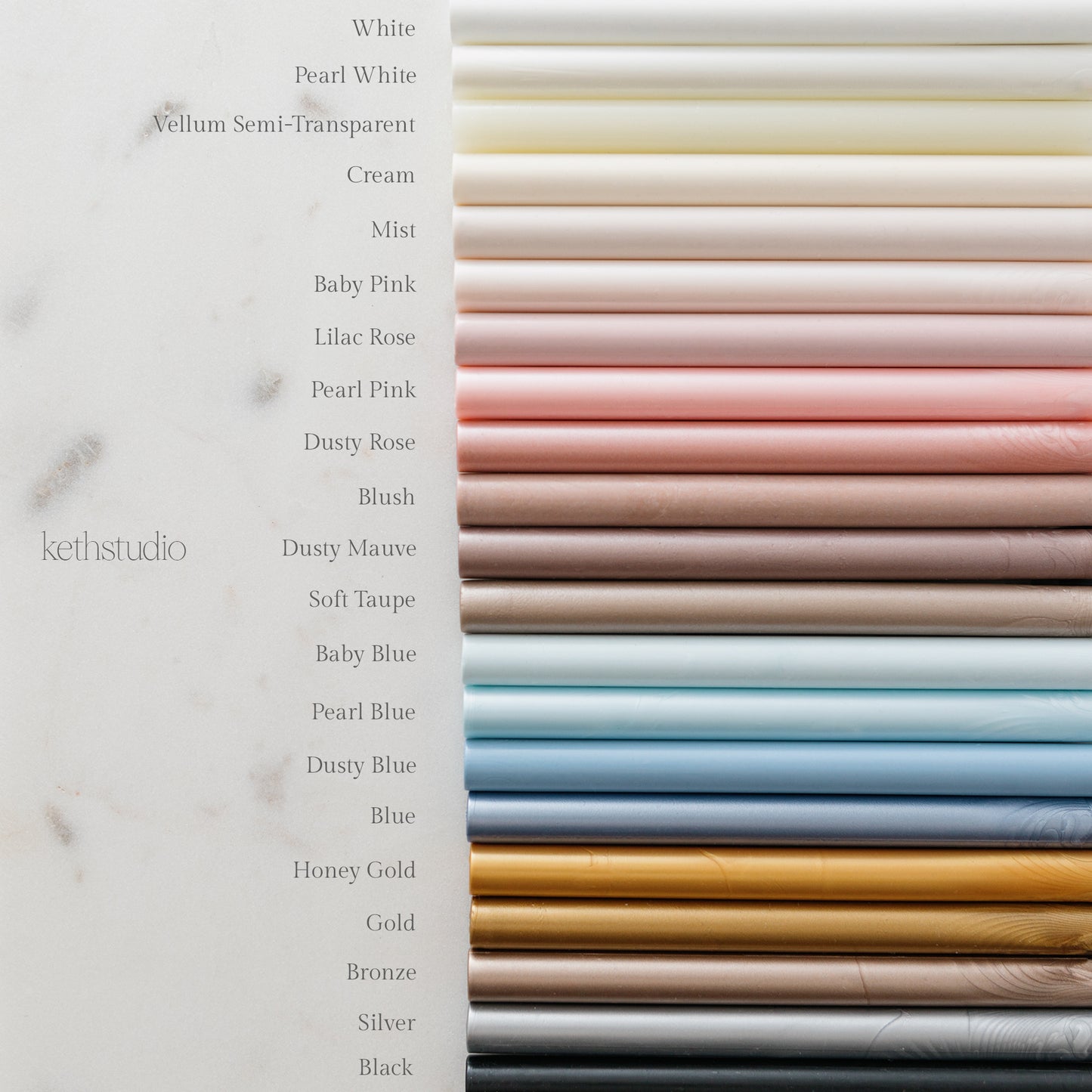 Wax Seal Sample – 5 Cards