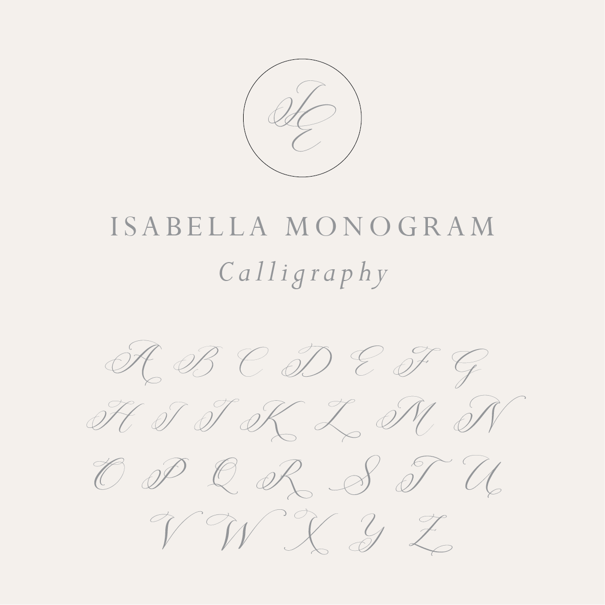 Isabella Monogram Wax Seals