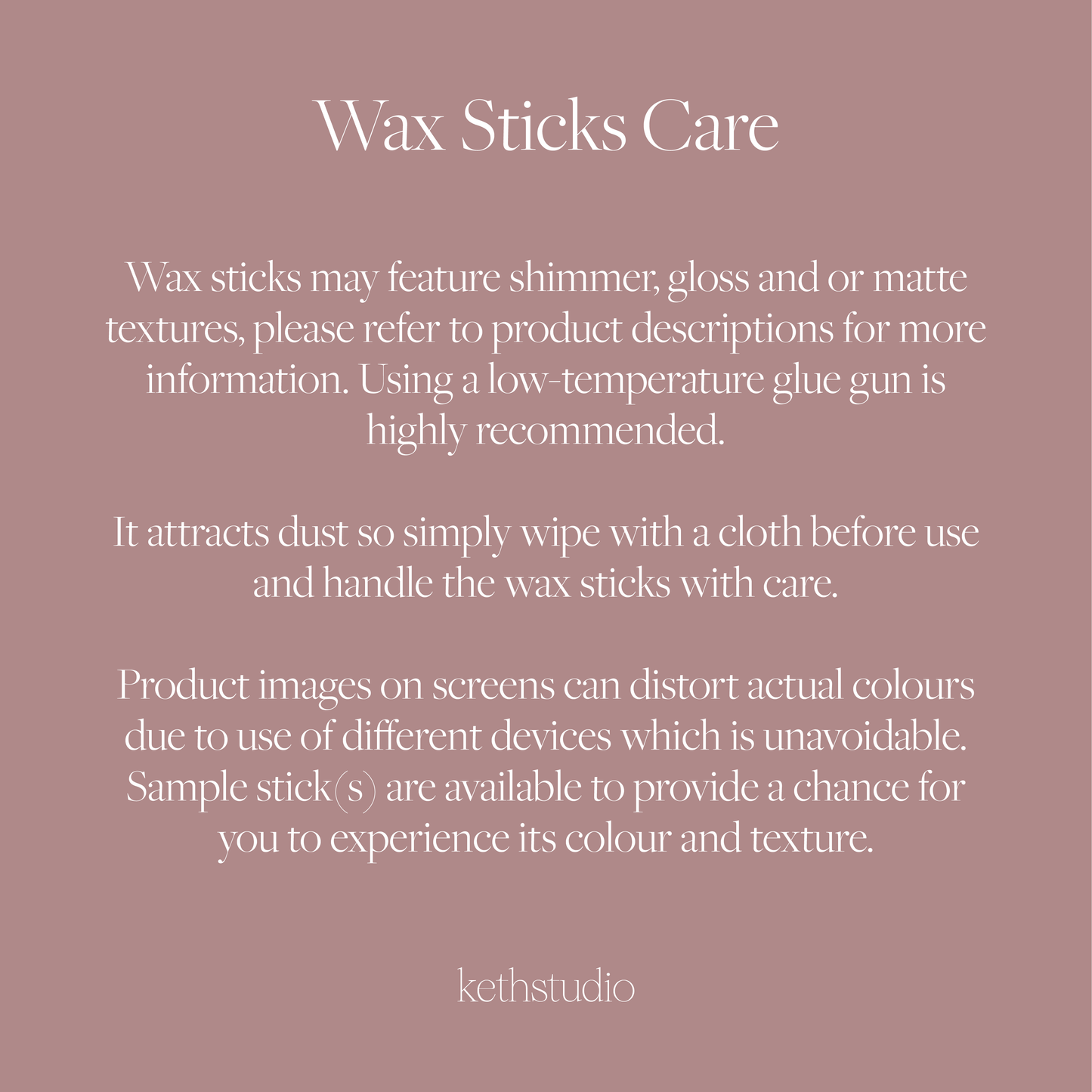 Baby Blue Wax Sticks