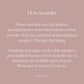 Mia Wedding Menu & Place Card