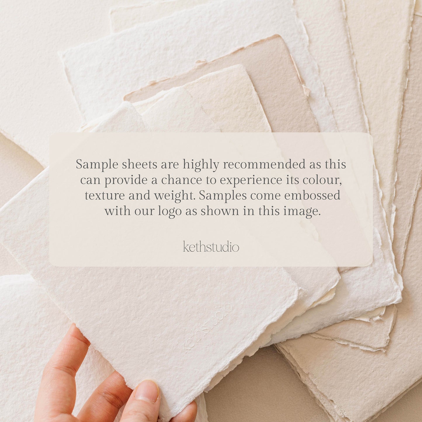 A5 – White Handmade Paper