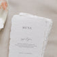 Mia Wedding Menu