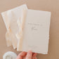 Cecilia Personalised Vow Books